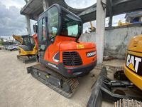 Excavatrice d'occasion Doosan Dx55 Excavatrice sur chenilles Dx55-9C Mini 5t 6t Digger Dx60 Dx75 Dx80 Machines Excavatrices Bon prix