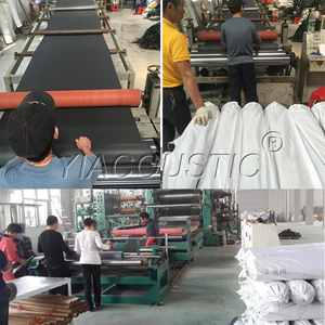 Yiacoustic âm thanh bằng chứng cảm thấy khối lượng nạp Vinyl MLV tiếng ồn deadening cách âm giảm xóc vật liệu cho đường ống thoát nước - Product Image 5