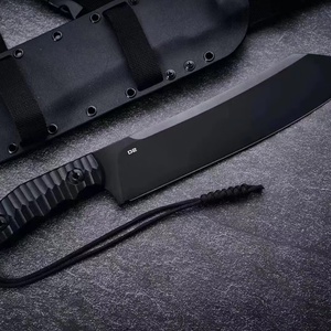 มีด Ram Bo MK11 แบบปรับแต่งได้ OEM มีดแทคติคอลคุณภาพสูง สแตนเลสสตีล D2 ใบมีดแบบ Fixed Blade ด้ามจับแบบ Sheepsfoot พร้อมปลอกมีด G10 EDC รุ่นลิมิเต็ด - Product Image 2