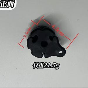 Support de canne à pêche en caoutchouc Ztc564, accessoire de pêche vert, taille individuelle, pour le rangement des équipements de pêche - Product Image 4