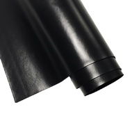 Simili cuir Rexine noir brillant à texture, pour revêtement de canapé, mobilier et sièges de voiture en PVC