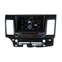 KLYDE — lecteur DVD de voiture, avec écran IPS, avec DSP, wi-fi, avec Audio et Navigation GPS, sous Android 10, 4 go + 32 go, pour Mitsubishi Lancer 2014 à 2015, 4G LTE