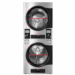 Secadora Industrial de Doble Capacidad de 15kg y 20kg, Totalmente Automática, Ahorro de Energía, Eléctrica, de Acero Inoxidable, Autolimpiante - Product Image 5