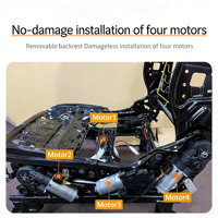Offre Spéciale Easgain Kit de Rechange Électrique 8 Voies pour Siège, Installation Non Destructive, Interrupteur de Commande de Porte de Luxe Rapide