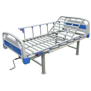 Lit médicalisé Ruilang Abs, structure en acier au carbone, couleur bleu et blanc, usage hospitalier - Product Image 5