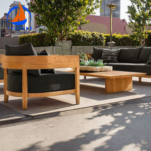 Conjunto de muebles modernos para exteriores Vintage China Mexico Pour jardin Williams Sonoma Home Muebles para exteriores - Product Image 1