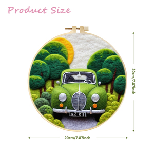 Chenistory Tự Làm Len Nỉ Sơn Với Thêu Khung <span class=keywords><strong>Handmade</strong></span> Kim Len Sơn Hình Ảnh Cho Nhà Decors Hàng Thủ Công Quà Tặng - Product Image 6