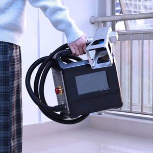 מפעל אוטומטי כף יד 20w 30w 50w חריטה לייזר מכונת סימון לייזר סיב cnc נייד מתכת - Product Image 3