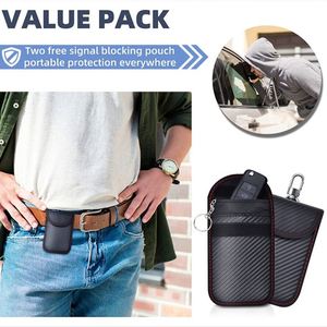 YS539 Caja Faraday en Oferta con Bolsa Faraday (Paquete de 2), Jaula de Bloqueo de Señal RFID y Llave de Coche con Entrada sin Llave - Product Image 5