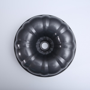 แม่พิมพ์เค้กฟักทอง เคลือบสารกันติด แบบกลม อุปกรณ์อบขนมสำหรับใช้ในบ้าน 1 ชิ้น สีเงิน - Product Image 3