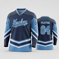 Maillot de hockey sur glace brodé sur mesure pour joueurs adultes et jeunes, entraînement en club et matchs, commandes en gros pour équipes et commandes en vrac