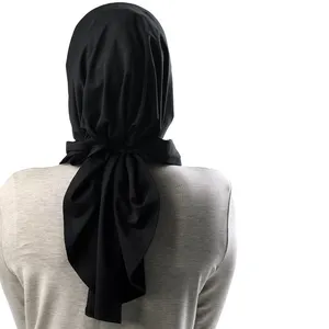 Сделанный на заказ скромный плавучий шарф для мусульманских женщин Быстросохнущий тканевый хиджаб