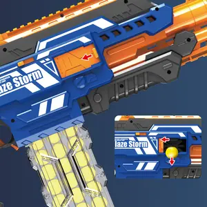 Игрушечный электрический пистолет Qilong B/O, воздушные мягкие пули, игрушечные пистолеты, Детская игра для стрельбы на открытом воздухе, высококачественные мягкие пули, игрушечные пистолеты для стрельбы