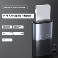 Nouveau DC OTP-OTG Adaptateur Type-C USB-C pour Apple Téléphones Mobiles Sans Fil Collier Clip Microphone Casque Carte Son Musique