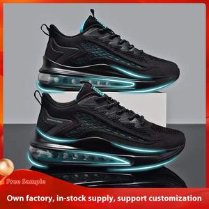 حذاء رجالي على طراز الجري والمشي يسمح بالتهوية مع نعل شبكي مبطن من البولي يوريثين لفصل الخريف - Product Image 2