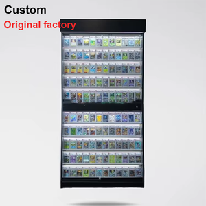 صندوق عرض بطاقات التداول أحادي الجانب من متجر TGC مع إضاءة LED، علبة عرض أكريليك مخصصة للبطاقات الرياضية والبيسبول المعتمدة - Product Image 1