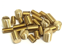 M1.2 M16 M1.8 M2 M3 en laiton en acier inoxydable petite taille petite vis de réglage