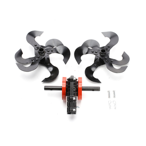 Testa Ingranaggi Multifunzione per Decespugliatore Lavoro di Sarchiatura Scavo e Coltivazione con Lama per Tosaerba e Ruota Zappatrice - Product Image 6