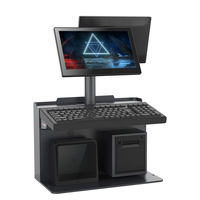 Système de point de vente au détail tout-en-un 15 pouces caisse enregistreuse restaurant pos machine