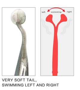 ToMyo 1 Túi = 6 Cái Mồi Bơi Đuôi Chèo Cá Tuế 100Mm/120Mm Cho Cá Hồi Bass Walleye <span class=keywords><strong>Crappie</strong></span> - Product Image 6