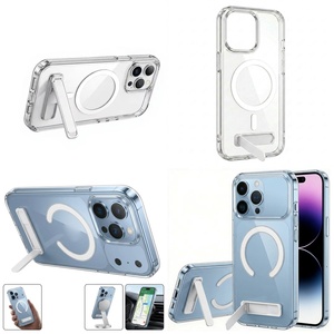 Coque magnétique transparente fine et économique avec protection d'objectif d'appareil photo anti-rayures pour <span class=keywords><strong>iPhone</strong></span> 16 17 15 14 Plus 13 mini 12 <span class=keywords><strong>11</strong></span> Pro Max - Product Image 1