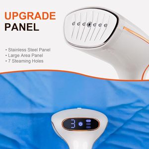Vaporizador de Ropa Portátil 2024, Plancha de Vapor Eléctrica de 1800W, Cepillo de Vapor con Pantalla LCD, 3 Velocidades, Vaporizador Vertical - Product Image 2