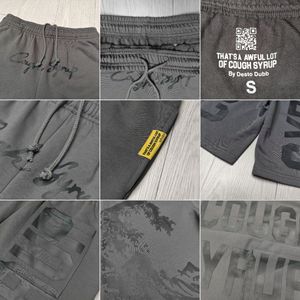Pantalones Cortos Casuales de Algodón 100% de Alta Calidad para Hombre, Estilo Urbano, Personalizados, con Estampado 'THAT'S a AWFUL LOT of COUGH SYRUP' - Product Image 2