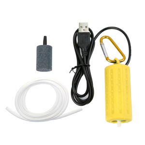 Portátil Mini Silent USB <span class=keywords><strong>Oxygen</strong></span> <span class=keywords><strong>Air</strong></span> <span class=keywords><strong>Pump</strong></span> Eco-Friendly USB <span class=keywords><strong>Aquarium</strong></span> Compressor Aerador Plástico Acessório para <span class=keywords><strong>Fish</strong></span> Tank - Product Image 1