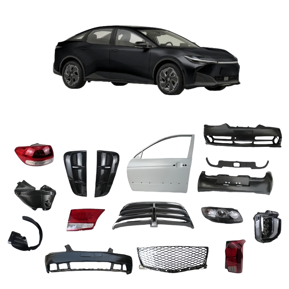 Wholesale Price Auto Parts Headlights Fenders Front Bumper Doors Trunk Door for toyota Bz4x Bz3 Wildlander Rav4