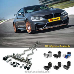 2.76-3.5inch Valved Sport Exhaust Cat <b>Back</b> Exhaust Pipes for BMW M340i G20 M440i G22 2019-2024 B58 Exhaust - Product Image 3