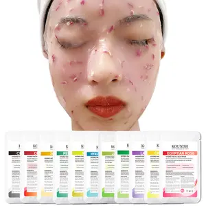 2022 Nieuwste Pakket Kounish Jelly Masker Power 30 Smaken Spa Set Rubber Maskers Organische Natuurlijke Hydro Jelly Masker Poeder Voor salon