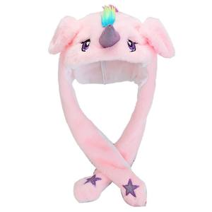 Chapeau de lapin personnalisé en peluche avec oreilles longues mobiles, chapeau d'animal mignon pour enfants, chapeaux de lapin amusants pour adultes et bébés - Product Image 6