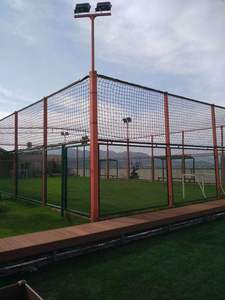 Terrain <span class=keywords><strong>de</strong></span> football standard 5-<span class=keywords><strong>a</strong></span>-Side terrain <span class=keywords><strong>de</strong></span> football en gazon artificiel avec <span class=keywords><strong>cage</strong></span> et clôture en acier - Product Image 2