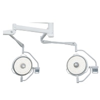 Lámpara Quirúrgica Móvil LED sin Sombra para Hospital, de Aleación de Aluminio, con 48 Perlas OSRAM, para Cirugía Animal