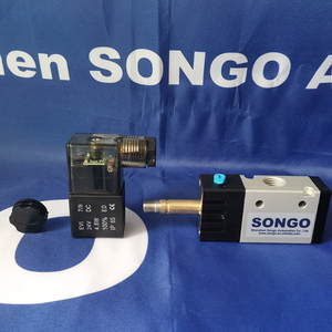 Válvula Solenoide Neumática de Control de Aire 3V210-08 de 1/4'' y 3/2 Vías, 12V/24V CA, 24V/36V/110V/220V BSP NPT - Product Image 3