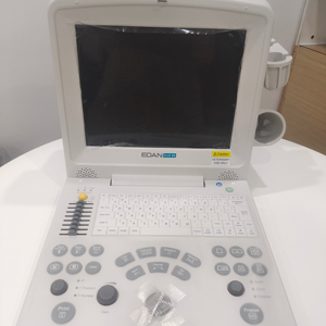 Edan DUS 60 VET Portable B/W Ultrasound Scanner with PW Doppler for Veterinary Diagnosis - Product Image 1