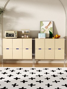 Credenza in Legno Massello, Mobile Basso Stile Bauhaus per Sala da Pranzo, Ingresso e Corridoio - Product Image 1
