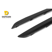 Inserts de pare-chocs arrière en fibre de carbone préimprégnée pour BMW X7 G07 G07 LCI, style OEM, moulage métallique sous autoclave, garniture de pare-chocs arrière