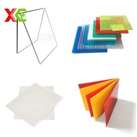 Panneau acrylique coloré résistant à l'usure, anti-décoloration, épaisseur personnalisée 2-30 mm pour la décoration des centres commerciaux, les kiosques, les comptoirs