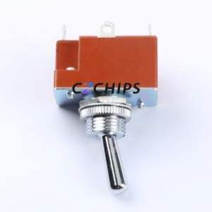 S2A Toggle Switch Through hole Component (THT) Switch Single Pole Double Throw 125V 30V Cylindrical Knob - Product Image 2
