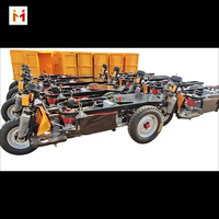 Mini camion à benne basculante de 1.5 tonnes petites machines minières chargeur camion à benne basculante