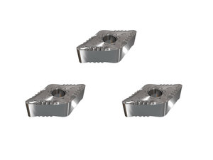 Plaquette en carbure OEM pour tournage externe CNC, en acier, alliages d'acier inoxydable et de titane, revêtement AlTiN+TiN, DNMG 110404-F3P IC830, Iscar ISOTURN DNMG - Product Image 1