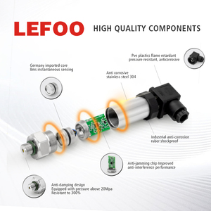 LEFOO sensore di pressione per apparecchiature di automazione di misurazione industriale per trattamento delle acque 4-20ma trasmettitore di livello - Product Image 5