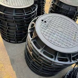 Nắp cống thoát nước bằng sắt dễ uốn, có thể chịu được tới 40 tấn, được sử dụng cho các cơ sở thoát nước đường - Product Image 6