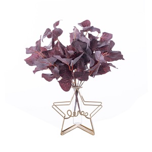 Fleur artificielle CallaFloral, feuille de magnolia, branche unique, rouge, décoration de mariage, décoration intérieure, style INS - Product Image 5