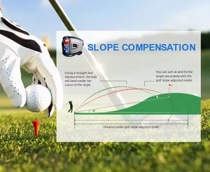 एक्स XE-6M02 6.5x मैग्नेफिकेशन मोनोऑऑक्यूलर टेलीस्कोप बहुक्रियाशील गोल्फ रेंजफाइंडर का दायरा 5-1000 मीटर दूरबीन - Product Image 5