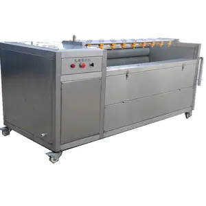 Endüstriyel patates soyma makineleri patates yıkayıcı ve soyucu makinesi