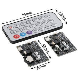 WRBT DIY <strong>Bluetooth</strong> 5.0 <strong>Decoding</strong> c Stereo <strong>Bluetooth</strong> Audio Module Volume Adjustable Speaker Power Amplifier Board - Product Image 4