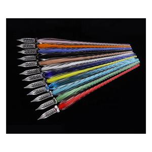 Juego de Plumas de Cristal Hechas a Mano EACAJESS, Caligrafía de Cristal para Arte, Regalo para Estudiantes de Finanzas, Decoración - Product Image 6