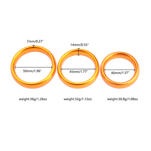 Anneau pénien <span class=keywords><strong>en</strong></span> acier couleur arc-<span class=keywords><strong>en</strong></span>-ciel pour hommes anneau de pénis <span class=keywords><strong>en</strong></span> métal <span class=keywords><strong>en</strong></span> alliage pour un temps plus long pour retarder l'éjaculation masculine jouets sexuels pour homme - Product Image 2